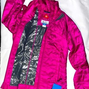 Columbia Morning Light Puffer Jacket Womens S XL5962 Fucsia/Pink